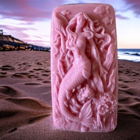 Hand Crafted Soap Mermaid Bar - Picture 6 of 6